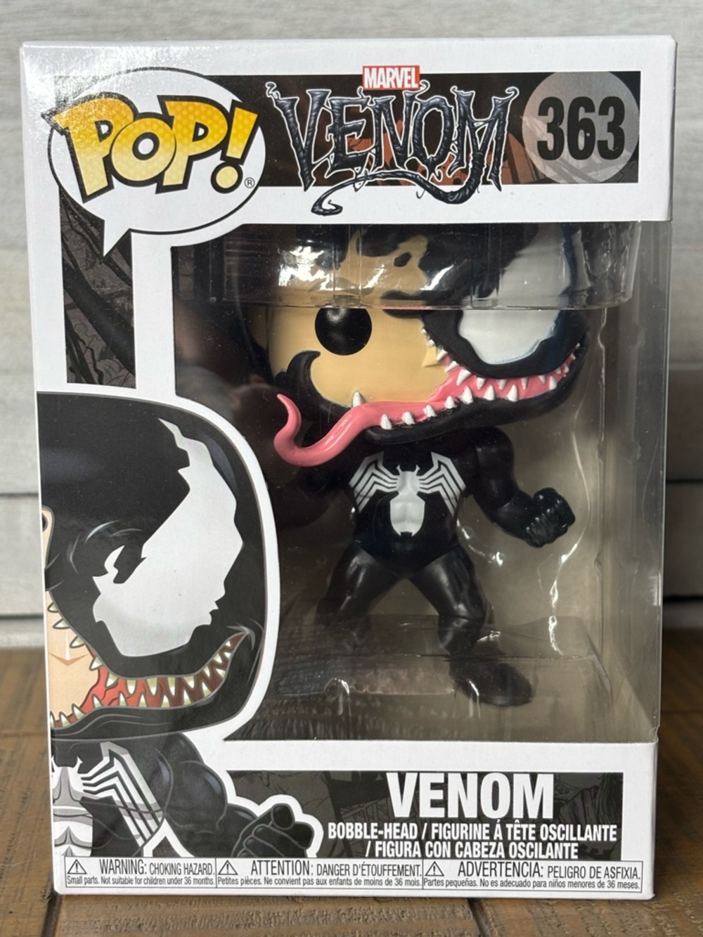 Marvel Venom Funko Pop #363 Eddie Brock Mint Condition Unopened